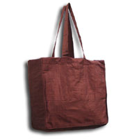 Doupioni Tote Bag, 32 x 34 cm - Rust/Black 830 - 512