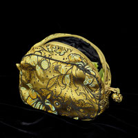 Brocade Jewelry Case, 3.5x5x2" - Bronze 837 - 005 Brocade Jewelry Case, 3.5x5x2" - Bronze 837 - 005