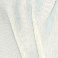 Extra Crinkle Crepe 44" - Natural White 015E - 000