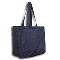 Doupioni Tote Bag, 32 x 34 cm - Dark Grey 830 - 153