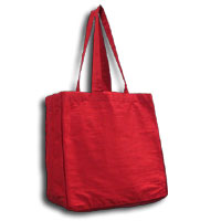 Doupioni Tote Bag, 32 x 34 cm - Red 830 - 200